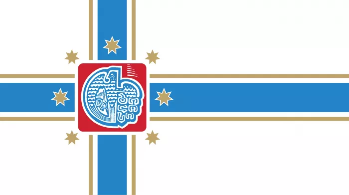 Флаг города Тбилиси