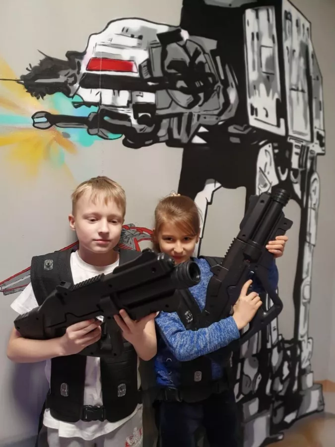 Лазертаг Арена Lazer Ray в Анапе: детски праздник, Лазертаг, Корпоратив,