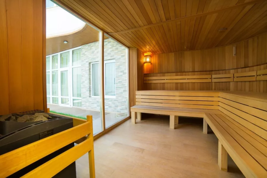 SPA-комплекс Пансионата Урал в Анапе: Легкий пар, Сауна,