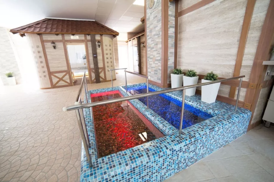 SPA-комплекс Пансионата Урал в Анапе: Легкий пар, Сауна,