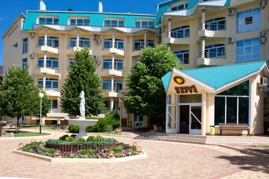 ПАНСИОНАТ ЮЖНЫЙ ПАРУС в Анапе: Пансионат,