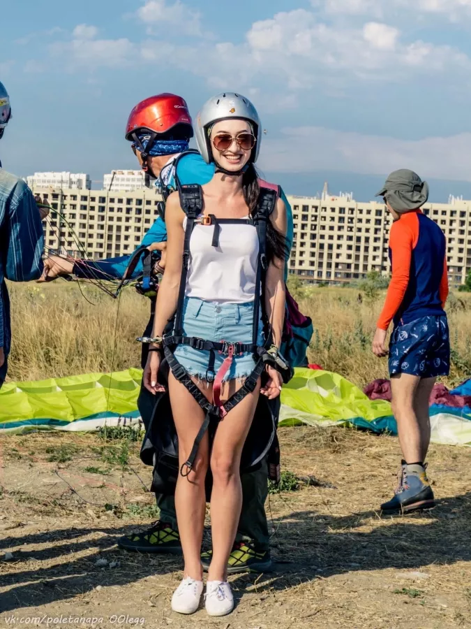 Полёты с Олег Олеговичем в Анапе: Параплан, Обучение Парапланеризму,