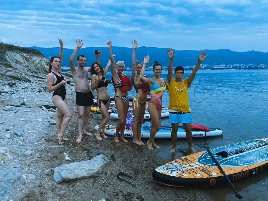 SUP SUN GEL в Геленджике: Сапсерф, Сап, наволне,