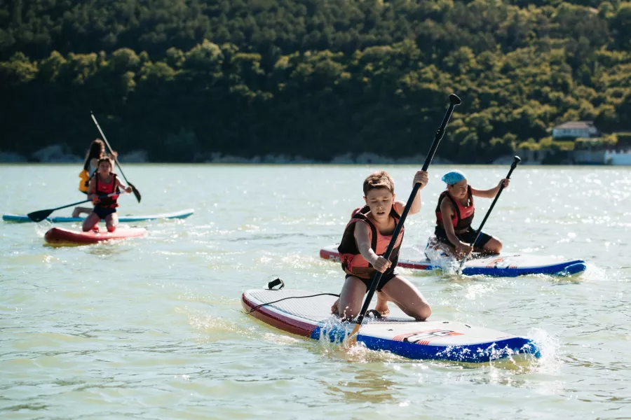 Сапбординг в Абрау-Дюрсо в Абрау-Дюрсо: Сап, Вода,