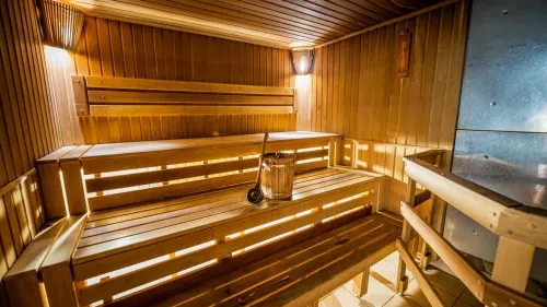 Сауна в пансионате Энергетик  в  Архызе