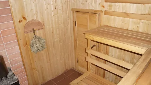 Коттеджи с банями базы отдыха Таулу  в  Архызе