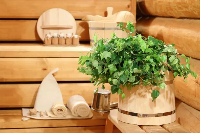 Сауна в отеле "Корона"