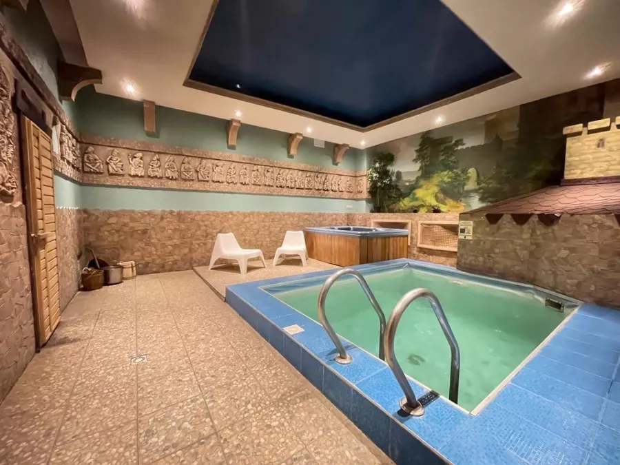 Баня Garden Bridge в Margaret Rose Hotel в Краснодаре: Легкий пар, Сауна, Бассейн,
