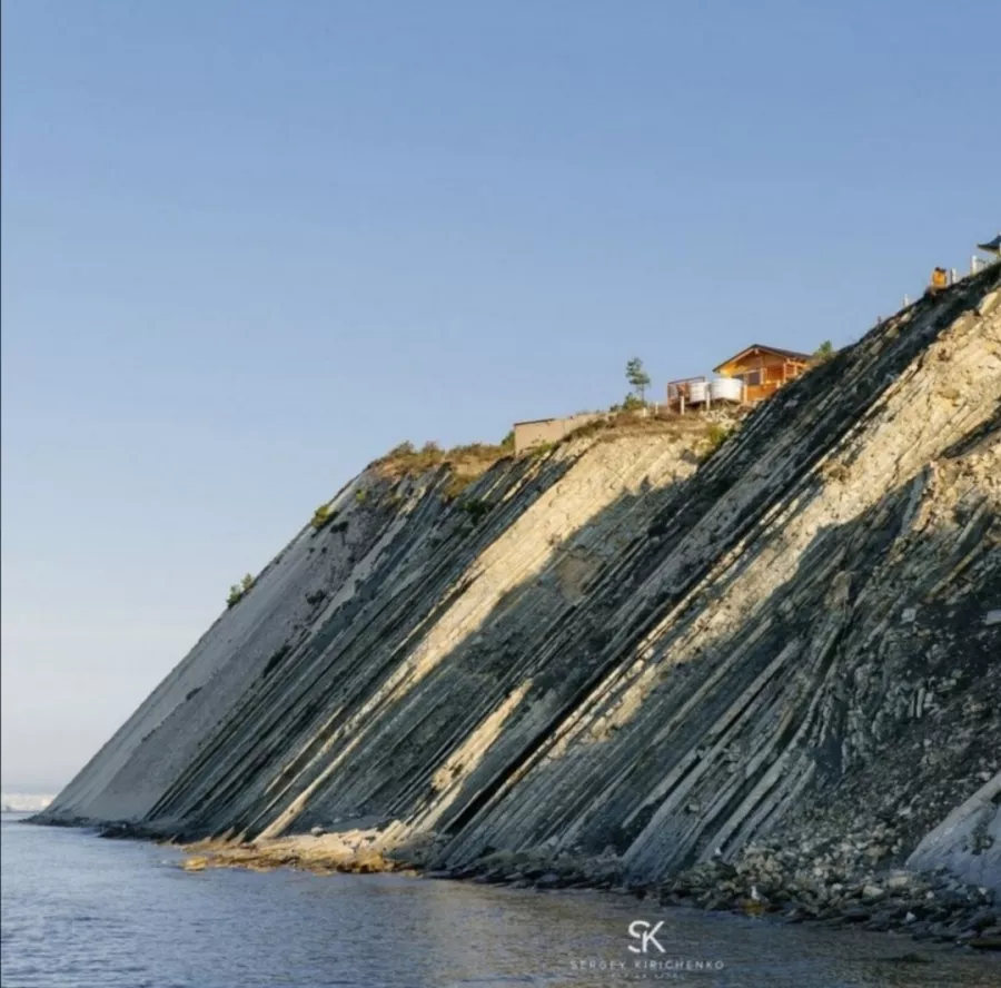 Баня на дровах с видом на море в Геленджике: Легкий пар, Чилим, На Свежем Воздухе, На Море,
