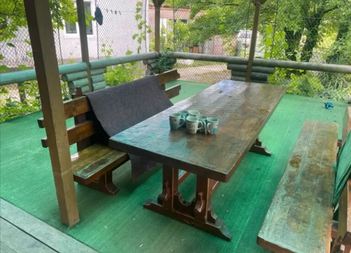 Русская банька на дровах