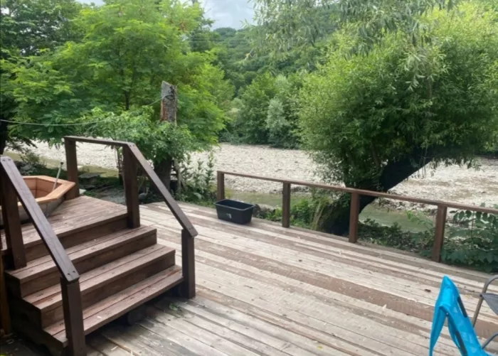 Русская банька на дровах