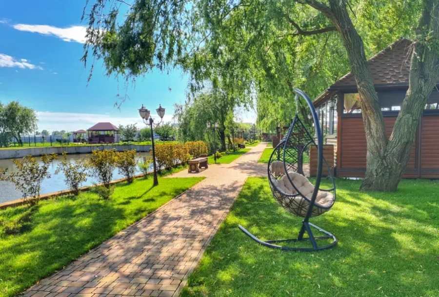 База отдыха Country House в Краснодаре: База отдыха, Беседка, Рыбалка,