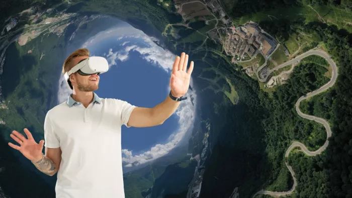 VR-экскурсия Полёт над Красной Поляной в Сочи