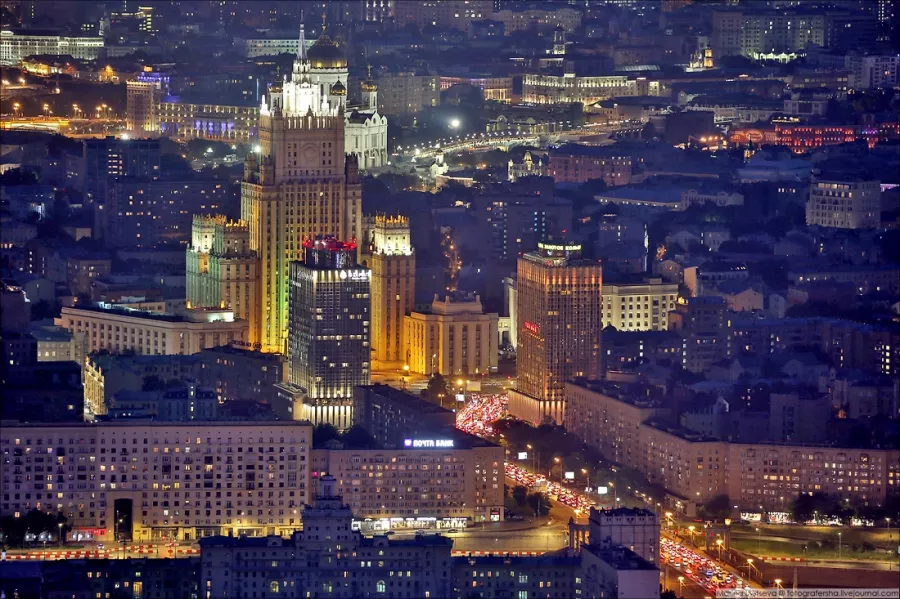 Выше Только Любовь - Смотровая площадка в Москве: Смотровая площадка, 350 метров над Москвой,