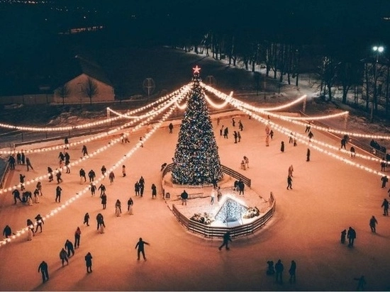 Центральный зимний каток в Санкт-Петербурге: Каток, Прогулки, Зима,