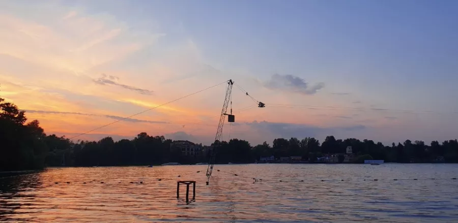 Кабельный вейк-парк Sunpark surf & wake в Санкт-Петербурге: Вейкборд, Сауна, Вейкпарк,