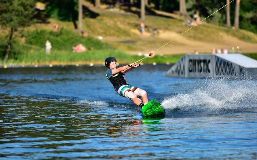 Кабельный вейк-парк Sunpark surf & wake в Санкт-Петербурге: Вейкборд, Сауна, Вейкпарк,