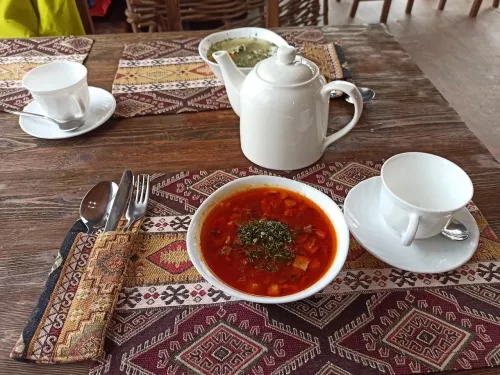 Кафе Барбарис  в  Архызе