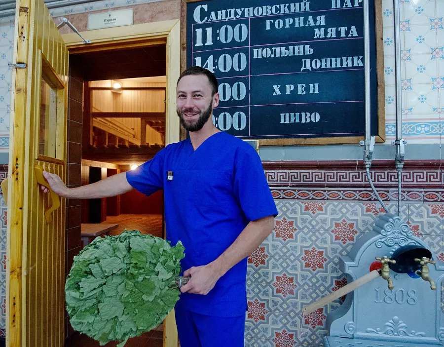 Сандуновские бани в Москве: Легкий пар, Сауна, Парная, Когда скучно,