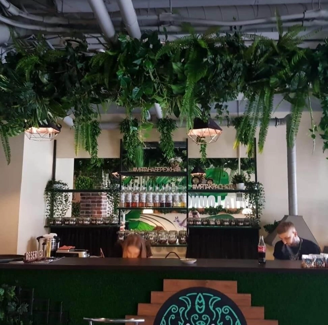 Кальян бар Мята Lounge на Кубанской набережной в Краснодаре: Кальян, Настольные игры, Игровые приставки,