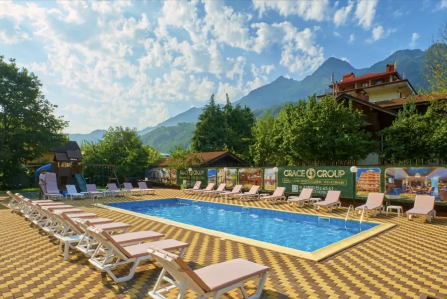 СПА-центр SPA Цветок Одиссея в Красной Поляне: Джакузи, Бассейн, Spa, Хаммам, Отдых,