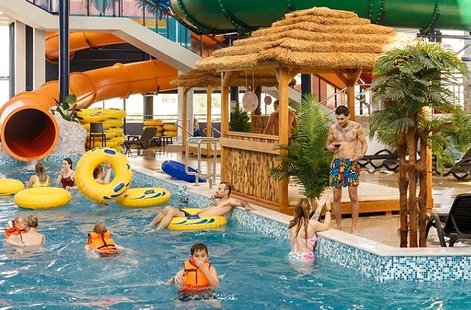 Аквапарк Фэнтази в Москве: Аквапарк, Легкий пар, СПА, SPA, Массаж, Корпоратив, Потанцевать,