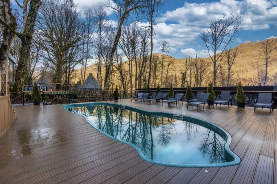 Экоотель River Side Resort&Spa в Красной Поляне: Эко, Массаж, Spa, Отель, Отдых,