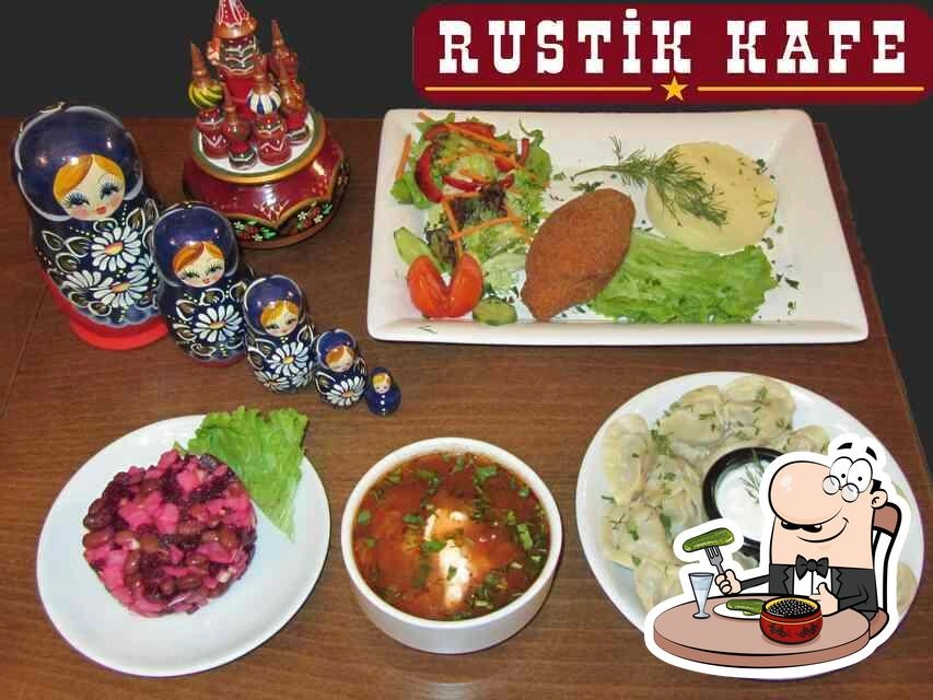 Ресторан Rustik в Стамбуле: Уютная атмосфера, Борщ в Стамбуле, Еда на вынос, Окрошка,