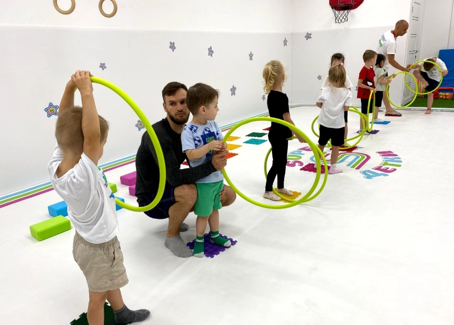 Центр физического развития для детей SuperДетки на Героя Георгия Бочарникова в Краснодаре: Гимнастика, Акробатика, Детям, Игры,