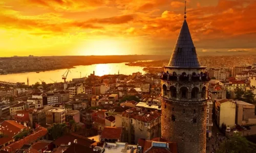 Галатская башня (Galata Kulesi) в Стамбуле