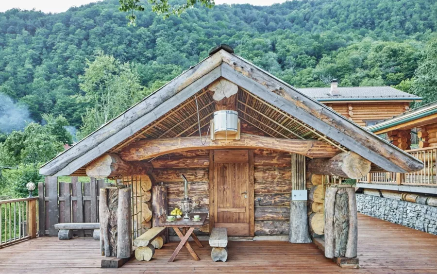 Баня Hills Medoveevka в Красной Поляне: Баня,