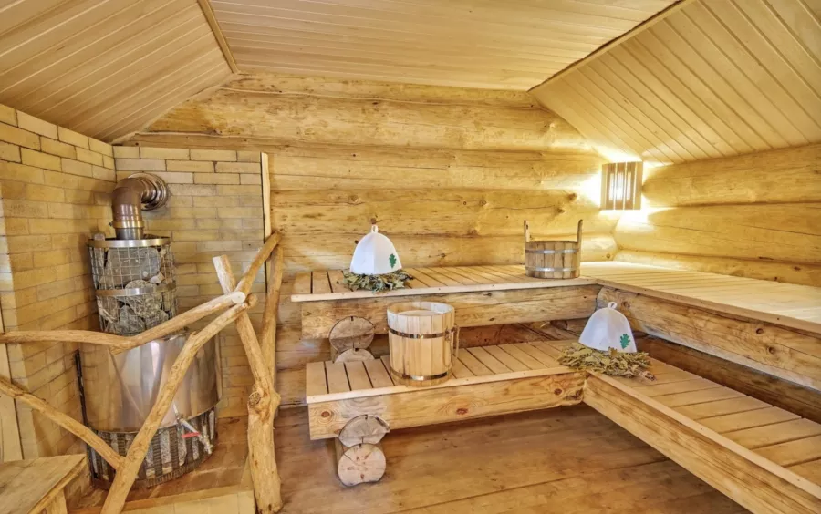 Баня Hills Medoveevka в Красной Поляне: Баня,