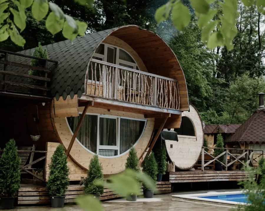 Банно-оздоровительный центр Место силы в Красной Поляне: Оздоровление, Бассейн, Баня,