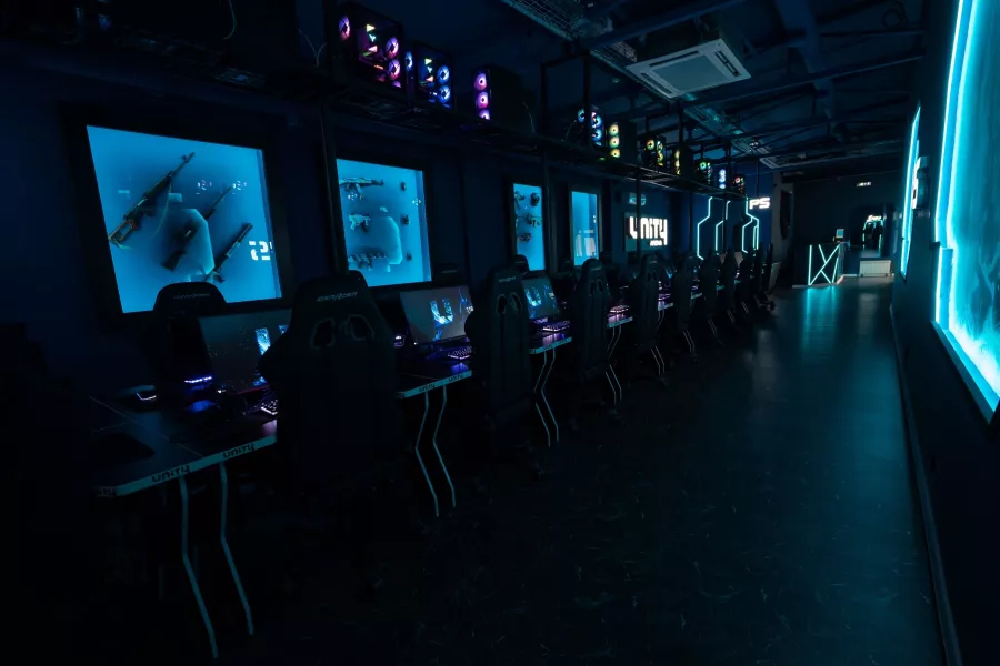 Компьютерный клуб Unity Arena в Краснодаре: Компьютерный клуб, Киберспорт, ПК, Компьютерные игры, Игровые приставки, PS5, Круглосуточно, Удобные кресла,