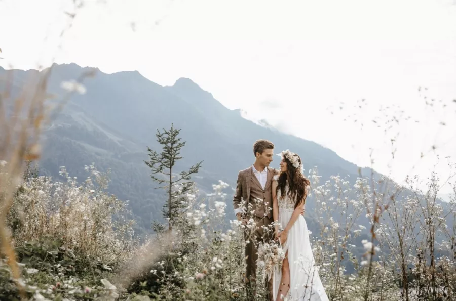 Свадьба в горах в Красной Поляне: Для влюбленных, Красиво, Горы,