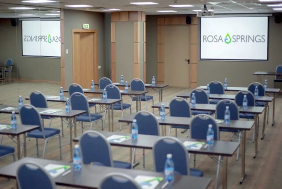 Конференц-пакеты для деловых мероприятий в отеле Rosa Springs в Красной Поляне: Конференция, Организация, Залы, Деловые встречи, Переговоры,