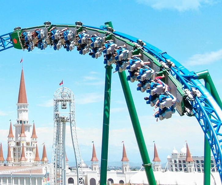 Парк аттракционов The Land Of Legends Theme Park в Серик: Игры,