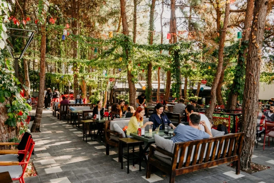 Кафе The Green Point в Анталии: Кафе, Ресторан,
