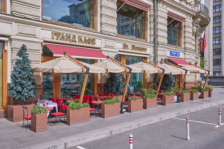 Гранд-кафе Dr. Живаго в Москве: Виды, Русская кухня, Кафе, Еда,