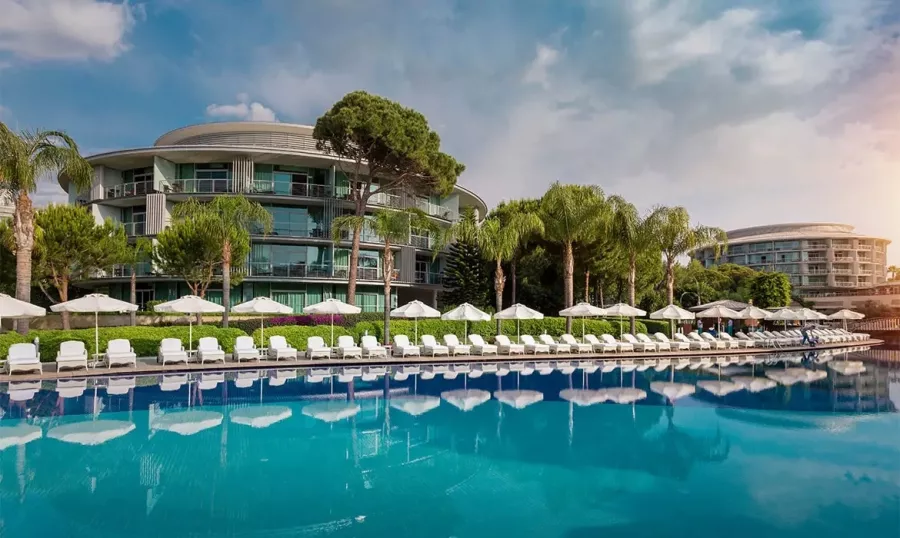 Отель Calista Luxury Resort в Серик: Отель, Хаммам, Бассейн, Spa,