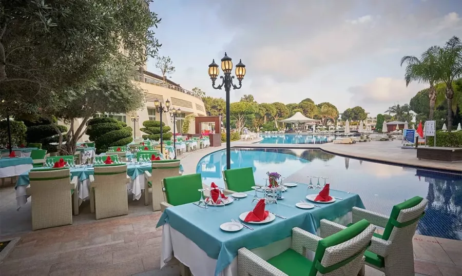 Отель Calista Luxury Resort в Серик: Отель, Кадрие, SPA, Хаммам, Бассейн ,