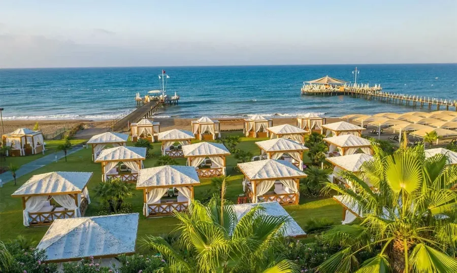 Отель Calista Luxury Resort в Серик: Отель, Кадрие, SPA, Хаммам, Бассейн ,
