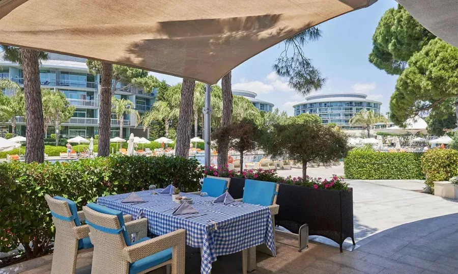 Отель Calista Luxury Resort в Серик: Отель, Кадрие, SPA, Хаммам, Бассейн ,