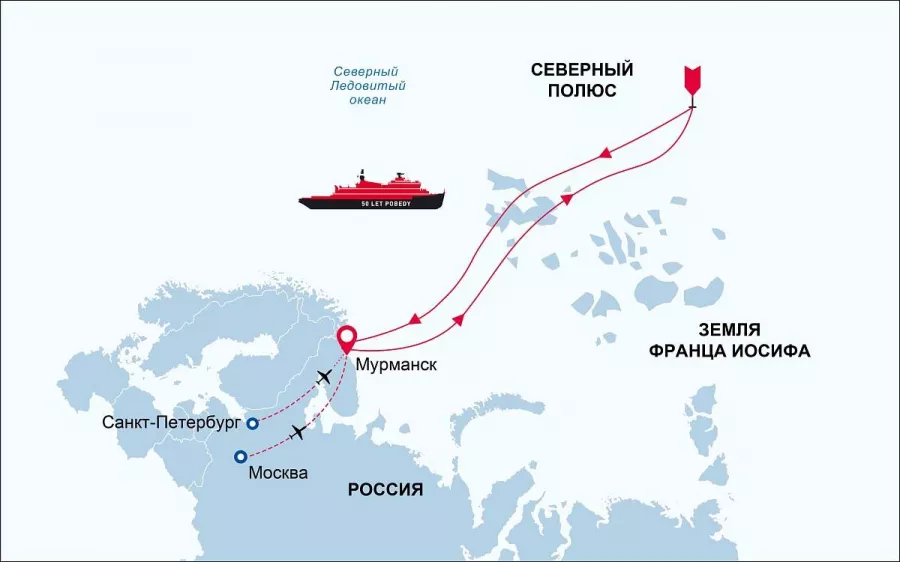 Круиз на Северный Полюс в Москве: Круиз, Северный Полюс, Арктика, Ледокол, Экстрим, Заполярье,