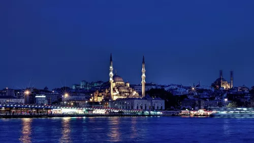 Галатский мост ( Galata Köprüsü) в Стамбуле
