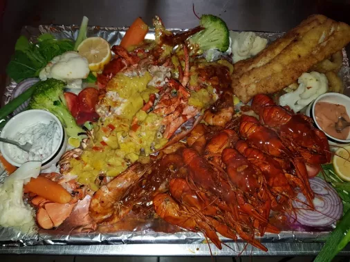 Рыбный ресторан "Belek Deniz Restaurant".