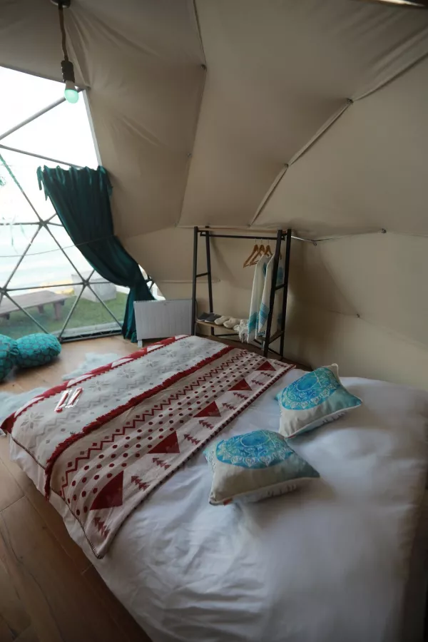 Глэмпинг Riva Valley Glamping в Стамбуле: Глэмпинг , Лагерь, Вид на море ,