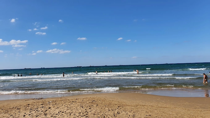 Пляж Solar Beach в Стамбуле: Море, Пляж, Солар, Пляжи Стамбула , Шезлонг,