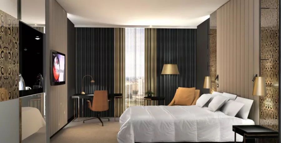 DoubleTree by Hilton Hotel Minsk 5* в Минске: Отель, Номера, Ресторан, Бар, СПА, Бассейн, Фитнес-центр, Конференц-зал, Переговорная комната,