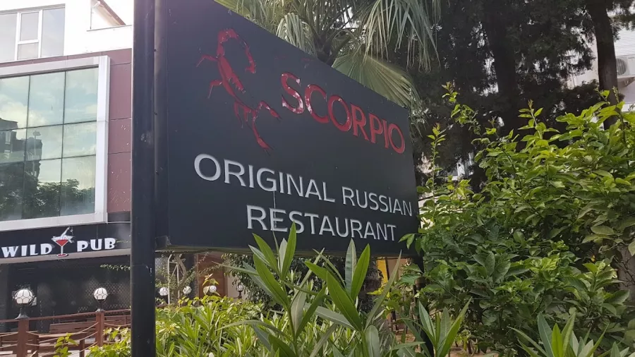 Ресторан русской кухни Scorpio в Анталии: Ресторан, Кафе, Напитки, Русская кухня, Еда,